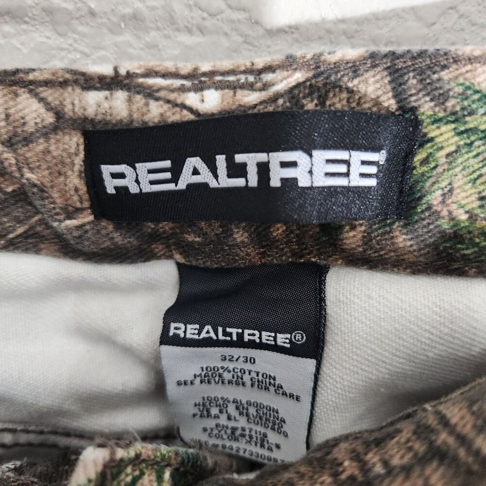 Realtree Mens Camouflage Hunting Pants 32x30 (acutal 29) Cotton Outdoor Gear Dur - Picture 4 of 14